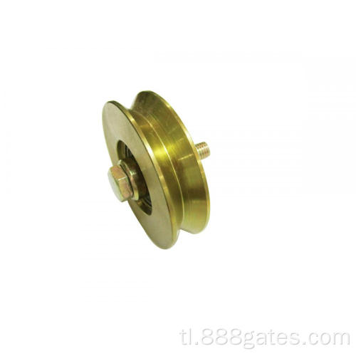 U/V/Y groove Sliding Gate wheel na may panlabas na bracket